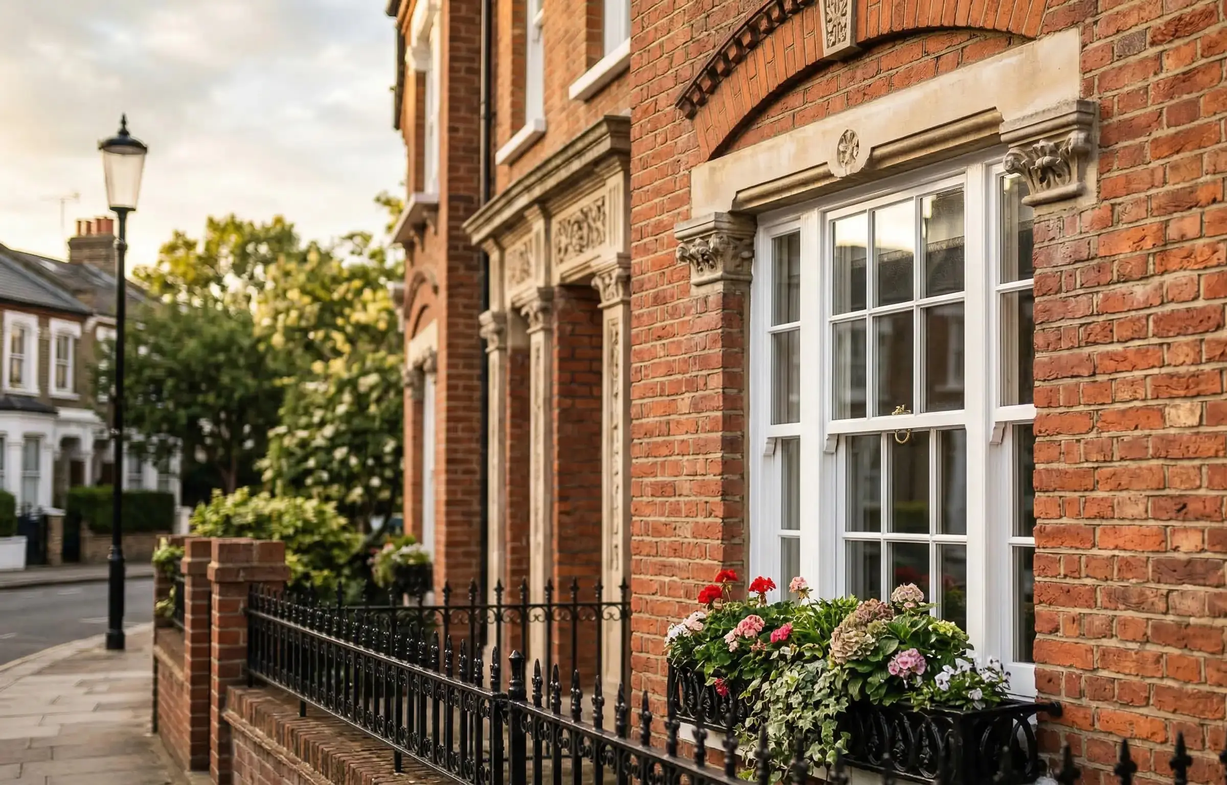 Handcrafted sash windows